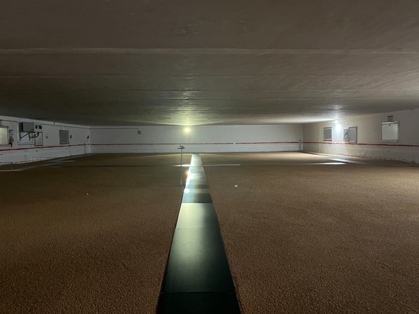 襄陽直屬庫倉內(nèi)存儲的小麥。受訪者供圖