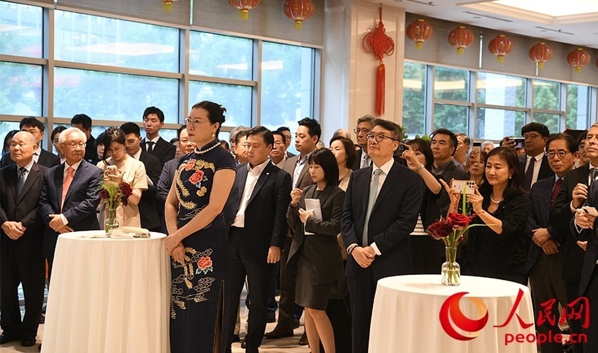 招待會現(xiàn)場。人民網(wǎng) 李帆攝