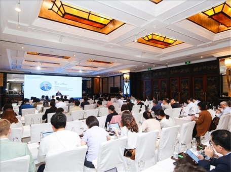 7月11日，由華陽海洋研究中心、中國南海研究院、中國國際法學(xué)會聯(lián)合撰寫的《南海仲裁案裁決再批駁》報(bào)告在北京發(fā)布。華陽海洋研究中心供圖