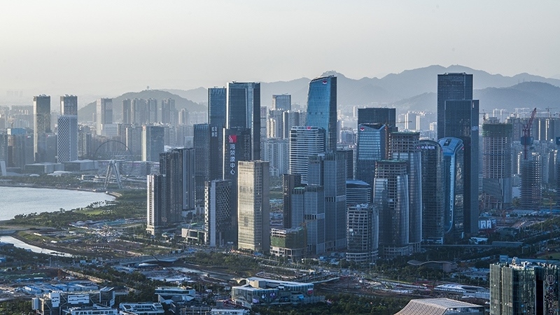 圖為深圳前海城市風(fēng)光。