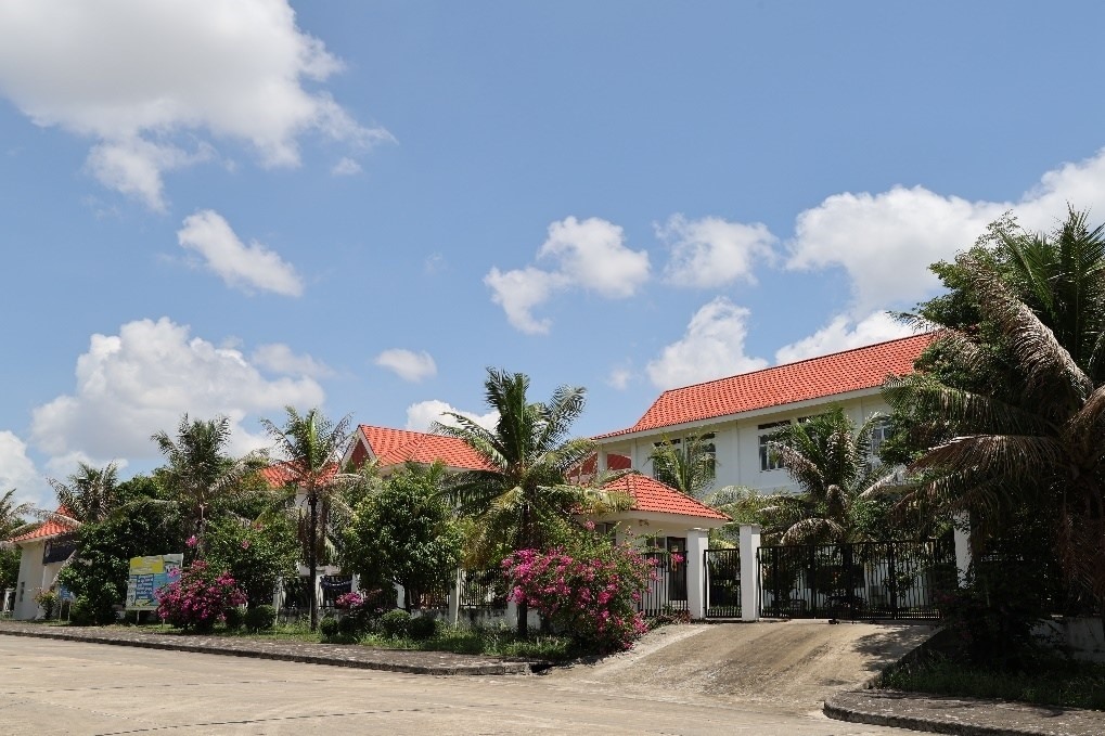 西哈努克省中柬友誼理工學院。西港特區(qū)公司供圖