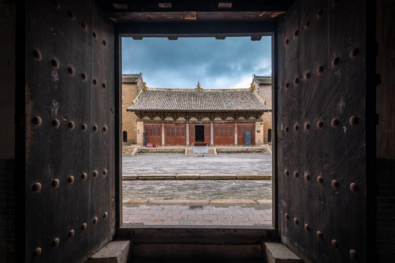 高平市崇明寺一角。蘇唐詩攝