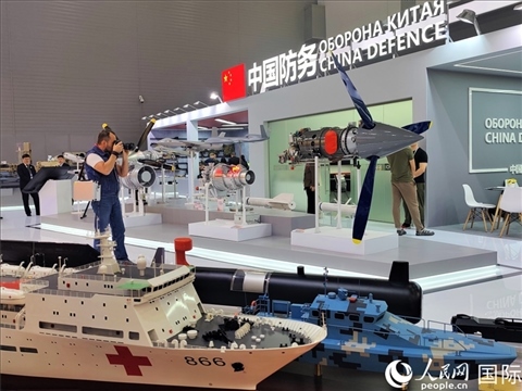 俄羅斯“軍隊(duì)-2024”國(guó)際軍事技術(shù)論壇現(xiàn)場(chǎng)。人民網(wǎng)記者 于宏建攝