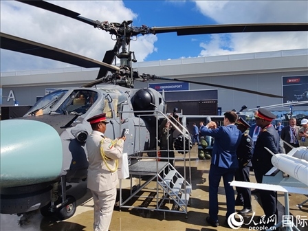 俄羅斯“軍隊(duì)-2024”國(guó)際軍事技術(shù)論壇現(xiàn)場(chǎng)。人民網(wǎng)記者 于宏建攝