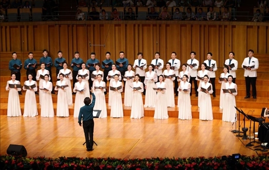 演出現(xiàn)場。中央民族樂團供圖