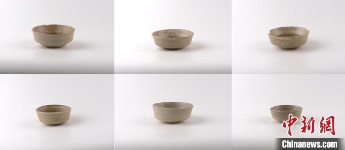 商周時(shí)期原始瓷碗。 寧波市文化遺產(chǎn)管理研究院供圖