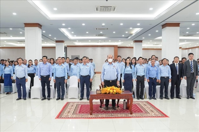 “賦能未來企業(yè)家”活動開幕式現(xiàn)場合影?；顒又鬓k方供圖