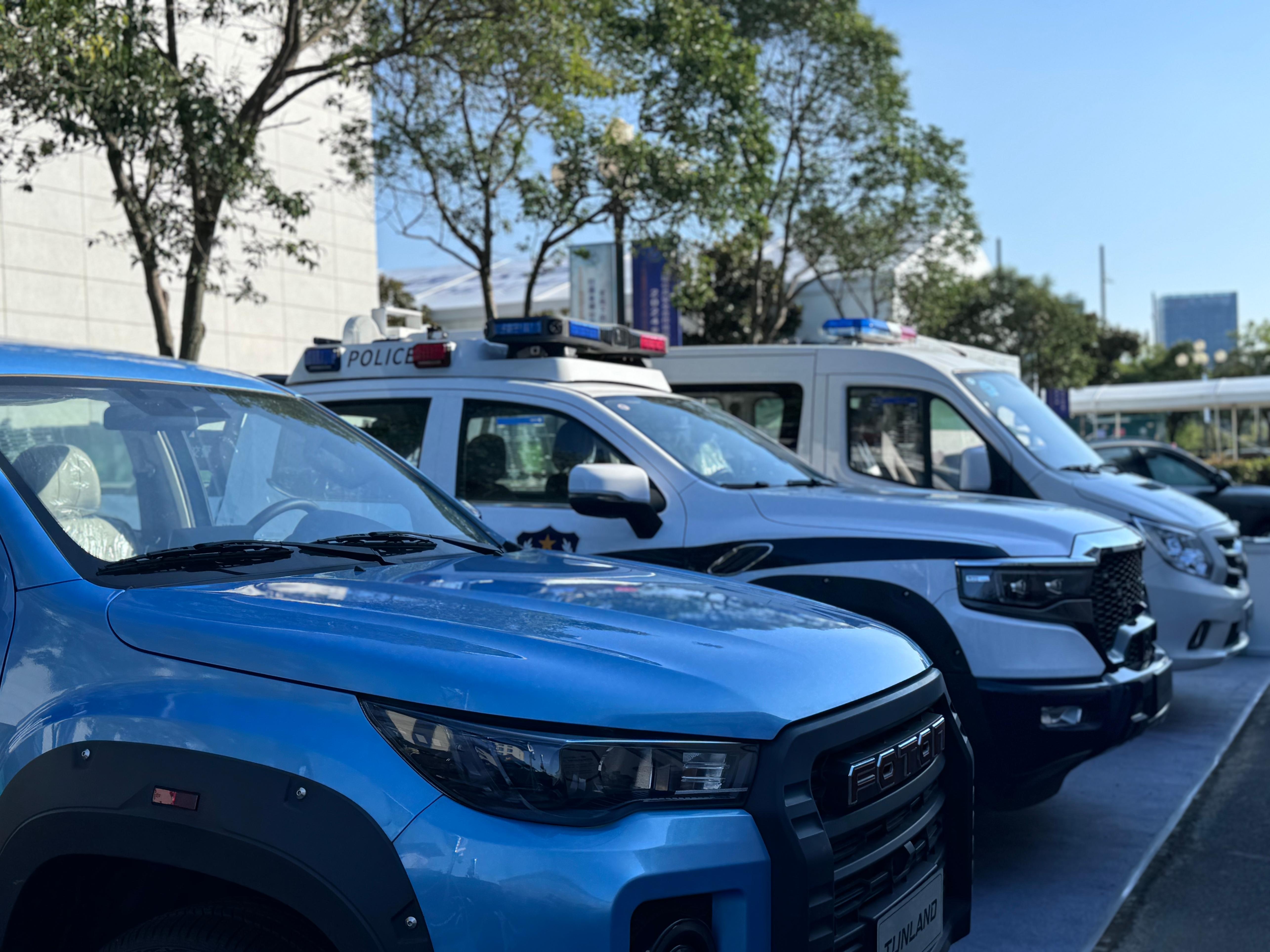 公共安全科技裝備展（連云港）現(xiàn)場(chǎng)。人民網(wǎng)記者 郝萍攝