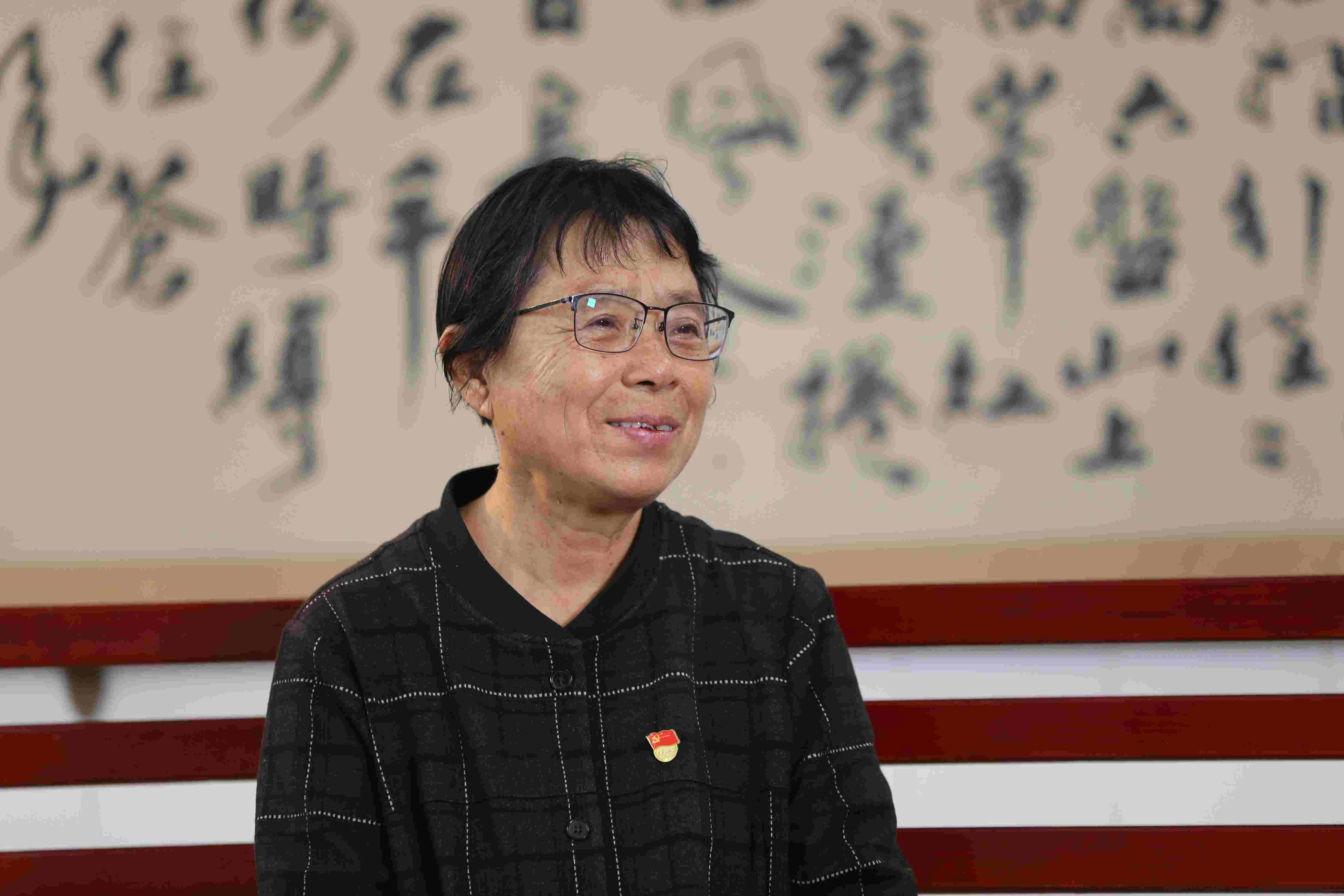 張桂梅。人民網記者 李發(fā)興攝