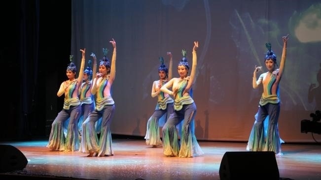 圖為演出場(chǎng)景。拉巴特中國(guó)文化中心供圖