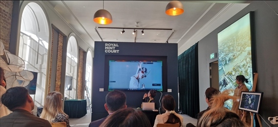 中英青年數(shù)字創(chuàng)意產(chǎn)學(xué)交流會(huì)現(xiàn)場(chǎng)。逸麟 攝