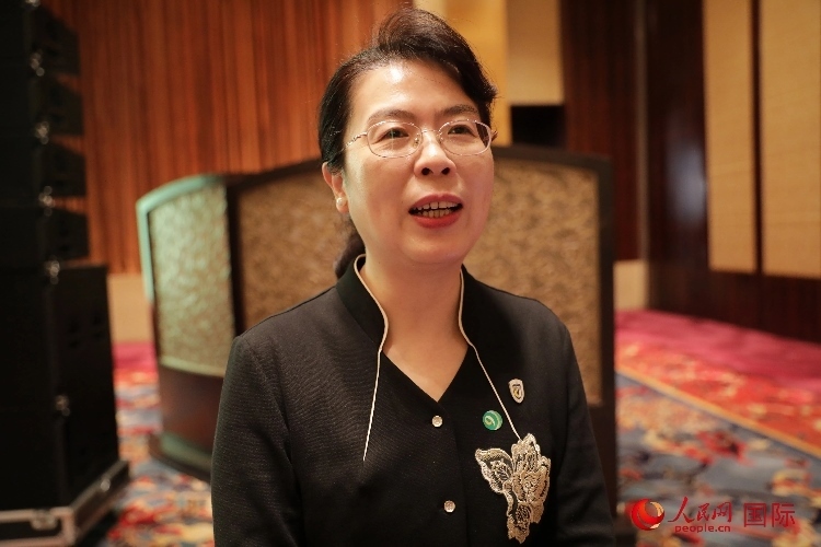 北京外國(guó)語(yǔ)大學(xué)亞洲學(xué)院院長(zhǎng)、中國(guó)馬來(lái)研究中心主任蘇瑩瑩教授接受人民網(wǎng)采訪。人民網(wǎng) 王婧攝