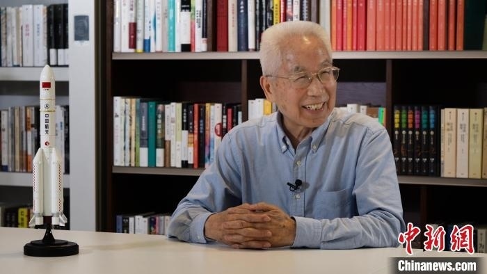 中國(guó)工程院院士龍樂豪。(中國(guó)運(yùn)載火箭技術(shù)研究院供圖)
