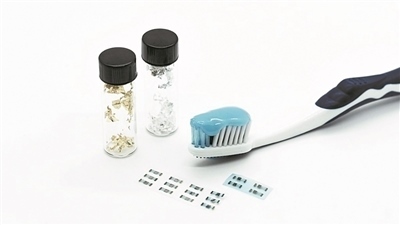  一種基于酞菁銅的晶體管研發(fā)成功。圖片來源：美國趣味工程網(wǎng)站