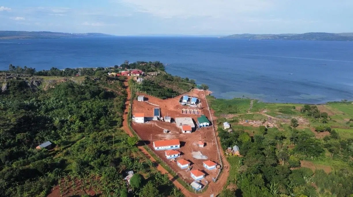 烏干達布伊奎供水項目建設完成。中鐵十局非洲公司供圖