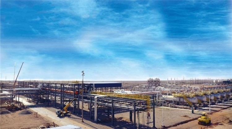 油田廠區(qū)一景。中國海油供圖