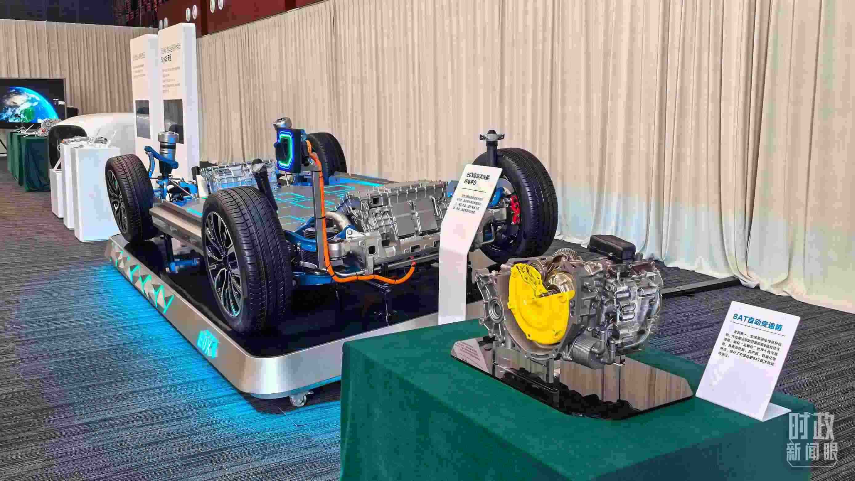 △安徽省重大科技創(chuàng)新成果集中展示的展品。（總臺(tái)央視記者陸泓宇拍攝）