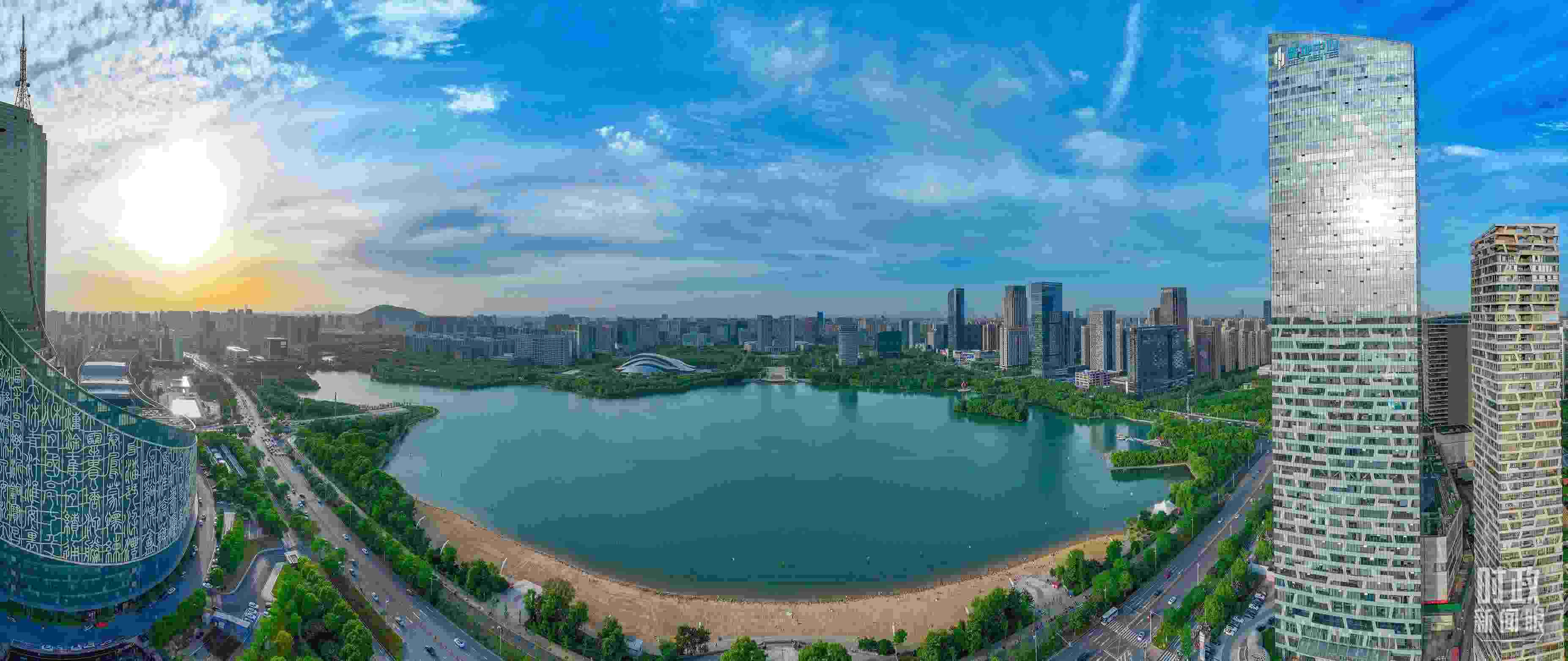 △安徽省合肥市。（合肥市蜀山區(qū)融媒體中心葛慶釗供圖）