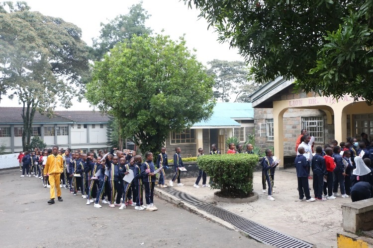 考場(chǎng)現(xiàn)場(chǎng)。埃格頓大學(xué)孔子學(xué)院供圖