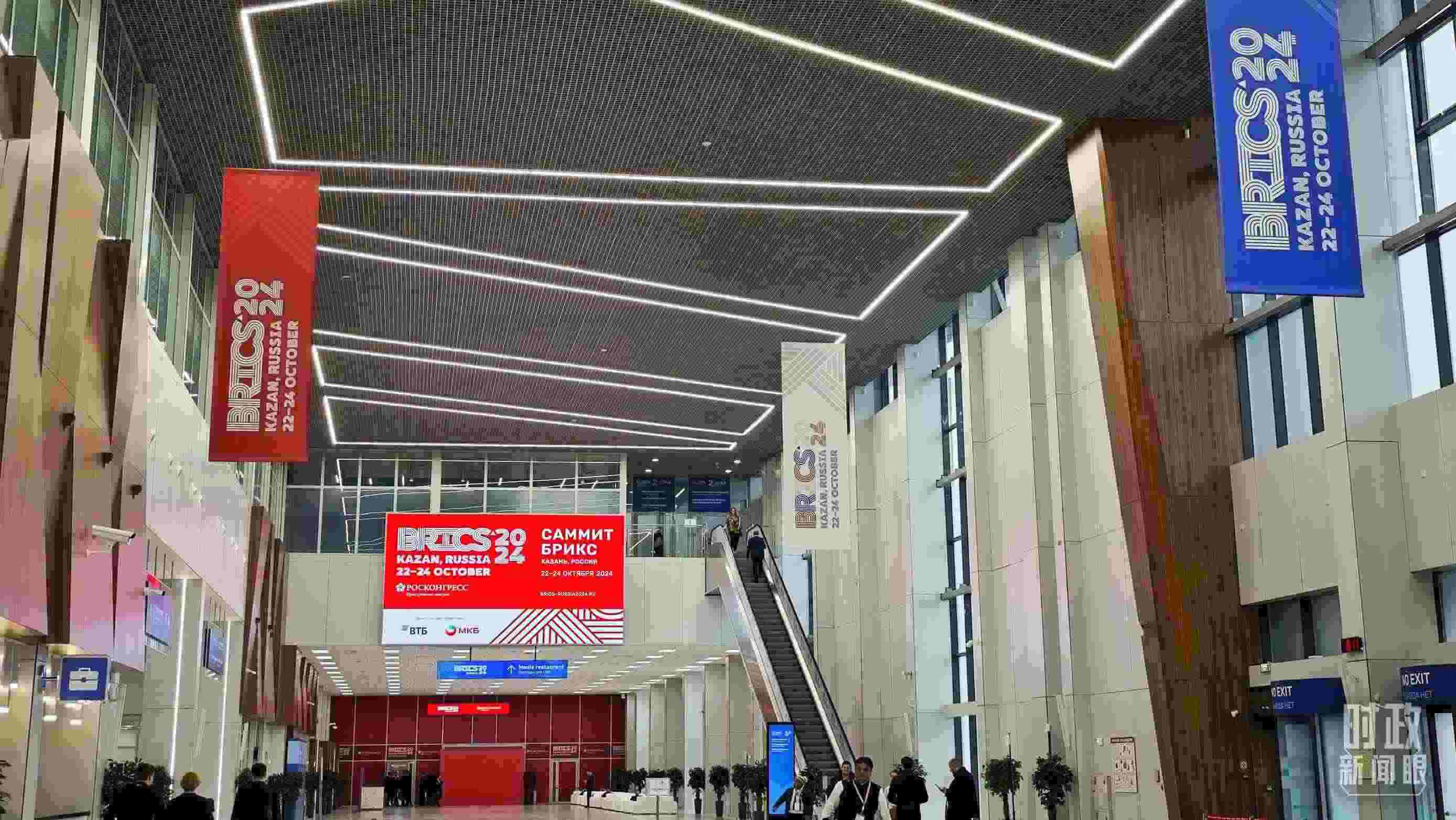 △ 喀山會(huì)展中心。（總臺(tái)記者高鑫翼拍攝）