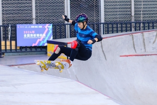 陳燁在比賽中。賽事組委會(huì)供圖