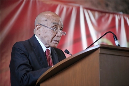 李子文致辭。主辦方供圖