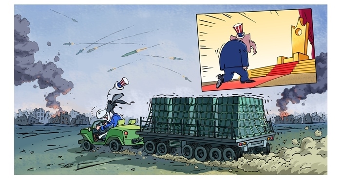 漫畫作者：馬宏亮（人民網(wǎng)版權(quán)圖片，未經(jīng)授權(quán)請勿轉(zhuǎn)載。）