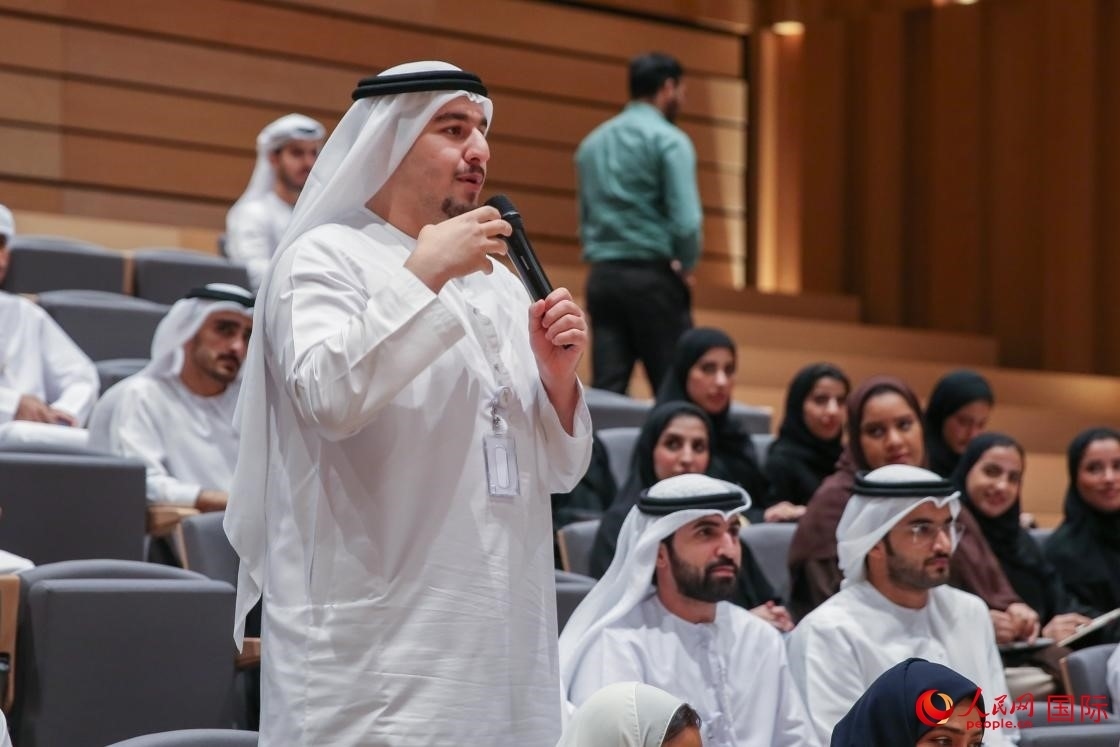 觀眾提問。人民網(wǎng) 塔里克·易卜拉欣攝