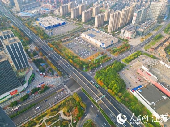 崇川區(qū)北大街便民商圈。人民網(wǎng)記者 王繼亮攝