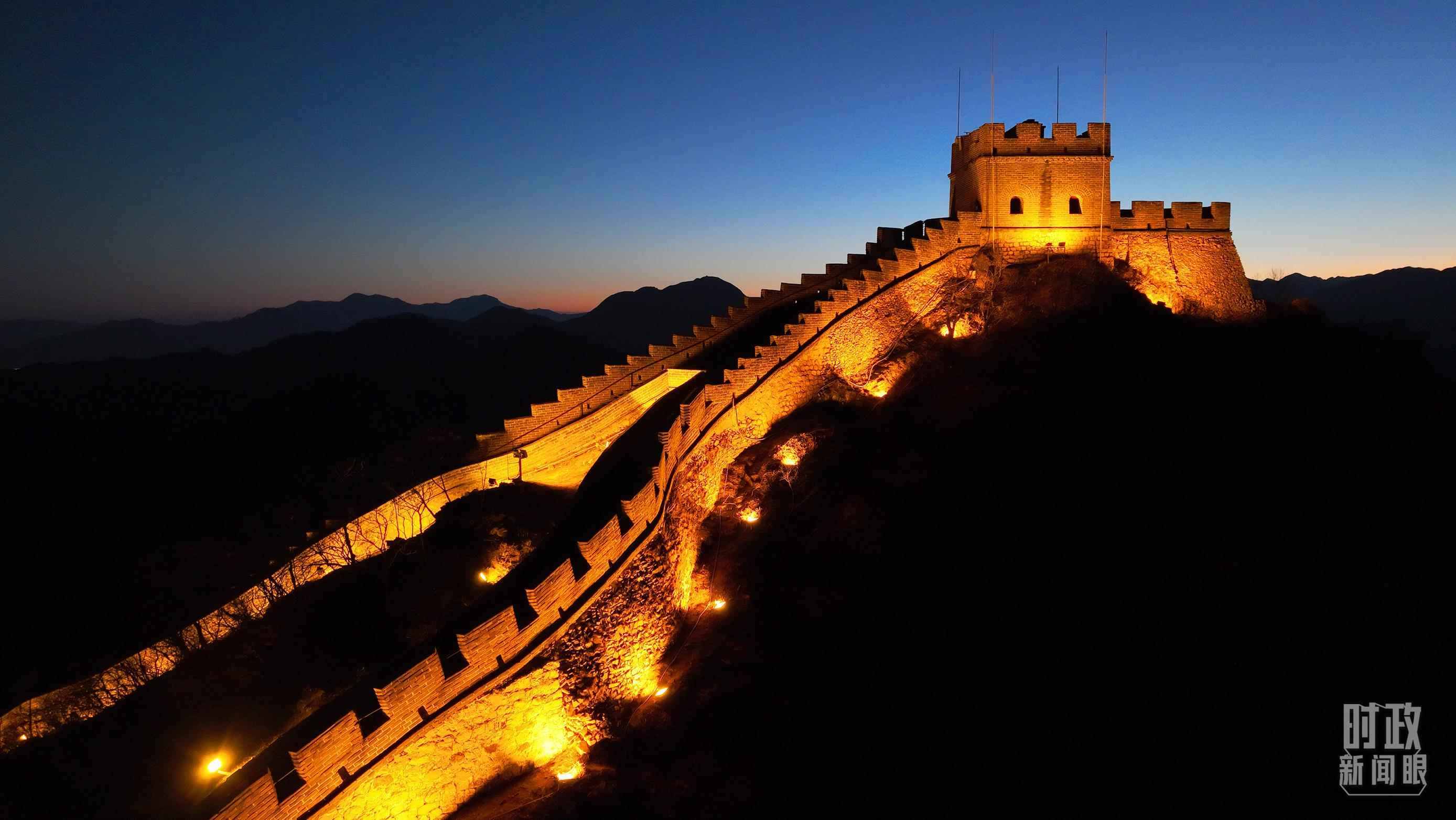 △北京居庸關(guān)長城。（總臺央視記者范凱拍攝）