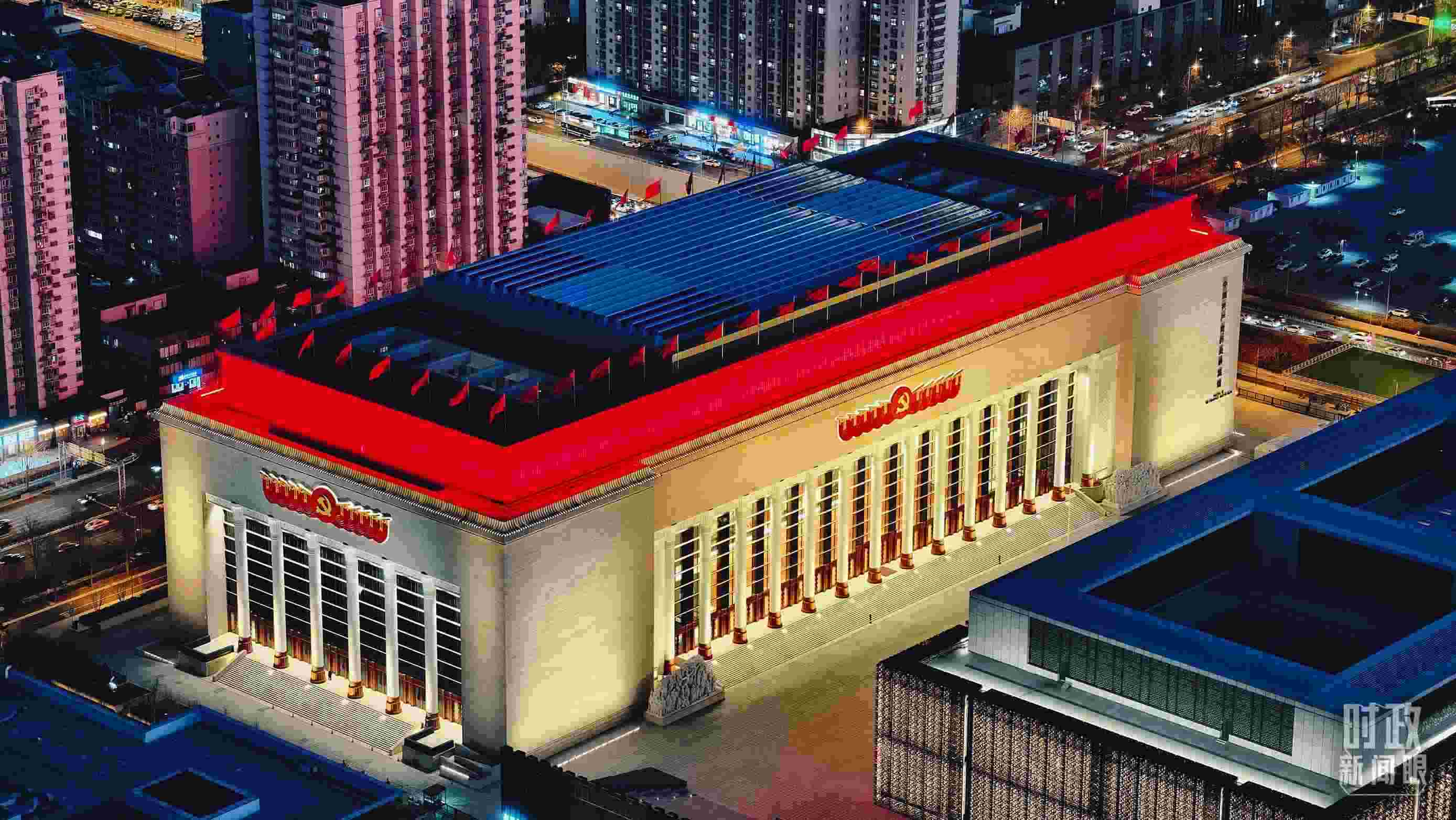 △中國共產(chǎn)黨歷史展覽館。（總臺央視記者張宇拍攝）