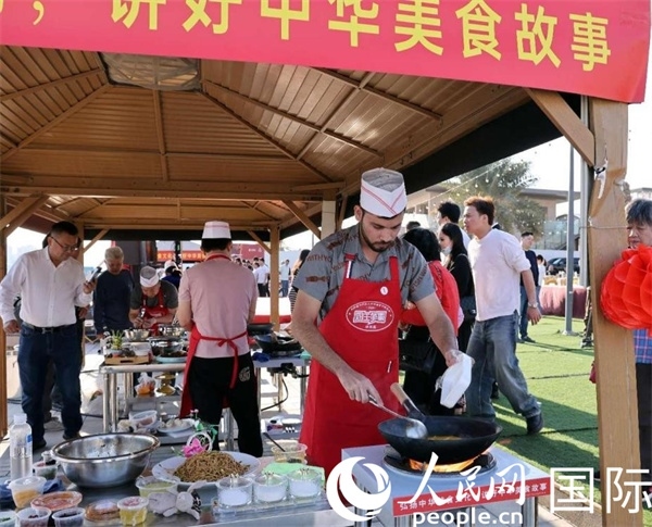 參賽一景。人民網(wǎng)記者管克江攝