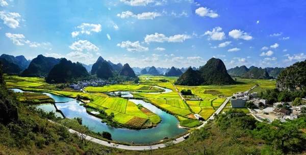 廣西天等都康田園風(fēng)光。主辦方供圖