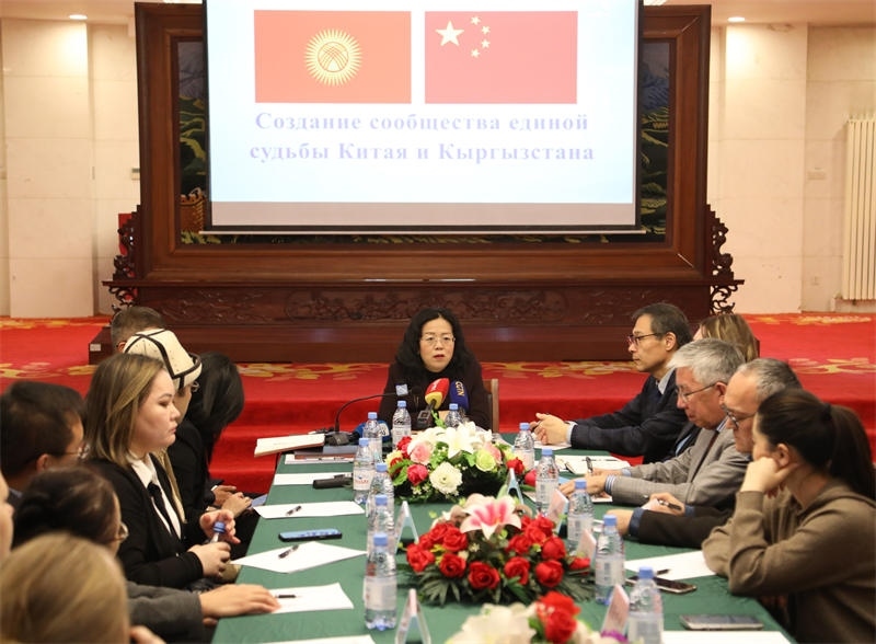 活動現(xiàn)場。中國駐吉爾吉斯斯坦使館供圖