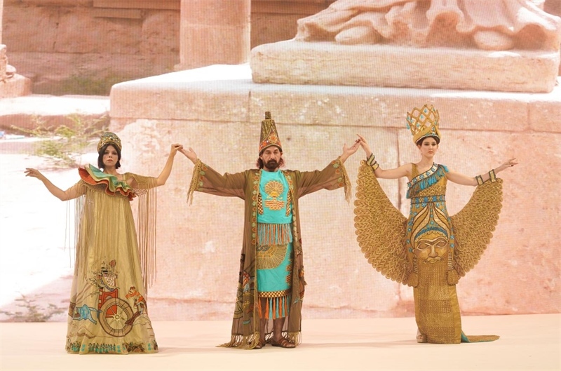 伊拉克時(shí)尚館去年9月舉辦的時(shí)裝展一景。伊拉克時(shí)尚館供圖