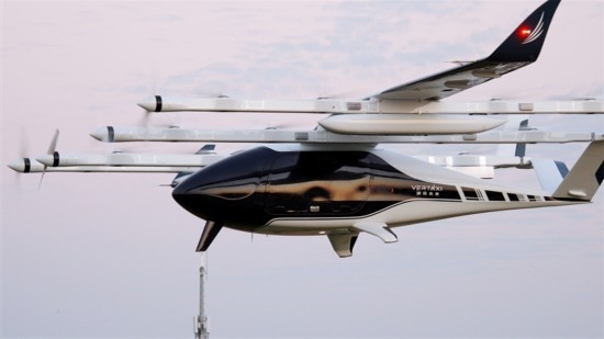 電動(dòng)垂直起降飛行器M1。受訪者供圖