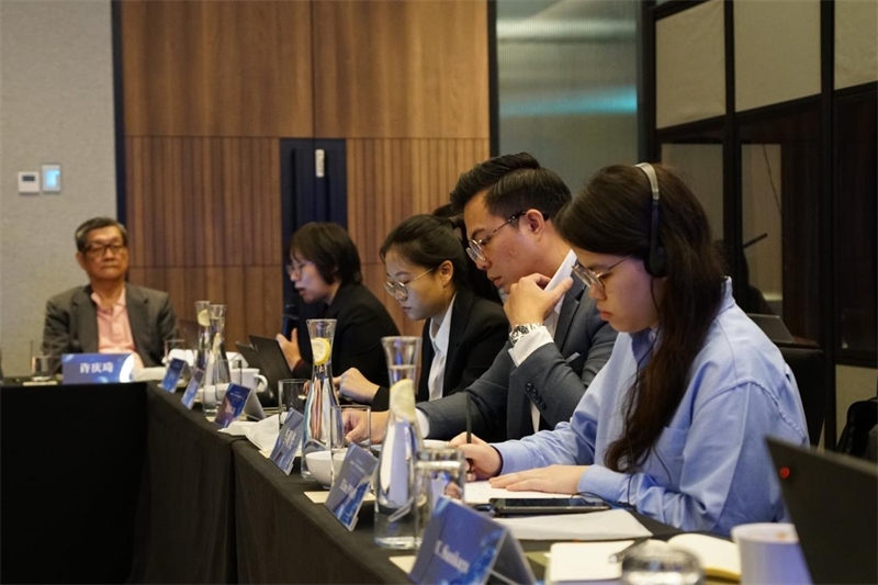 分享會(huì)現(xiàn)場(chǎng)，中馬兩國(guó)記者認(rèn)真記錄。林俊揚(yáng)攝