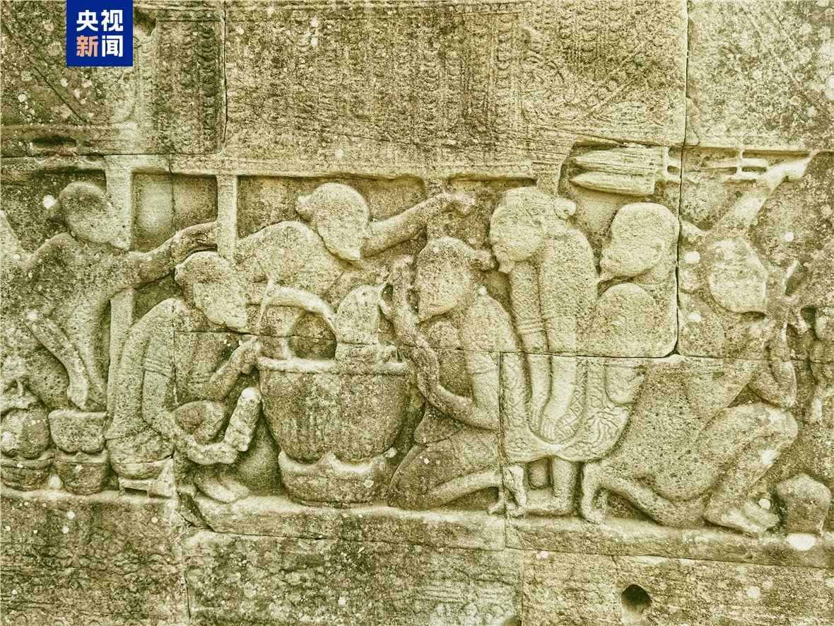 △巴戎寺壁畫(huà)上的古代中國(guó)商人