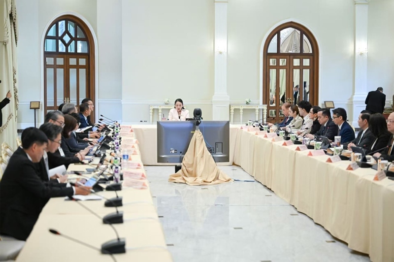 會(huì)議現(xiàn)場。泰國總理府供圖