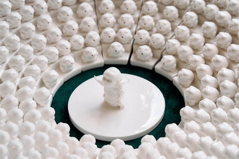 倫敦手工周中國館展品。楊浩鵬攝