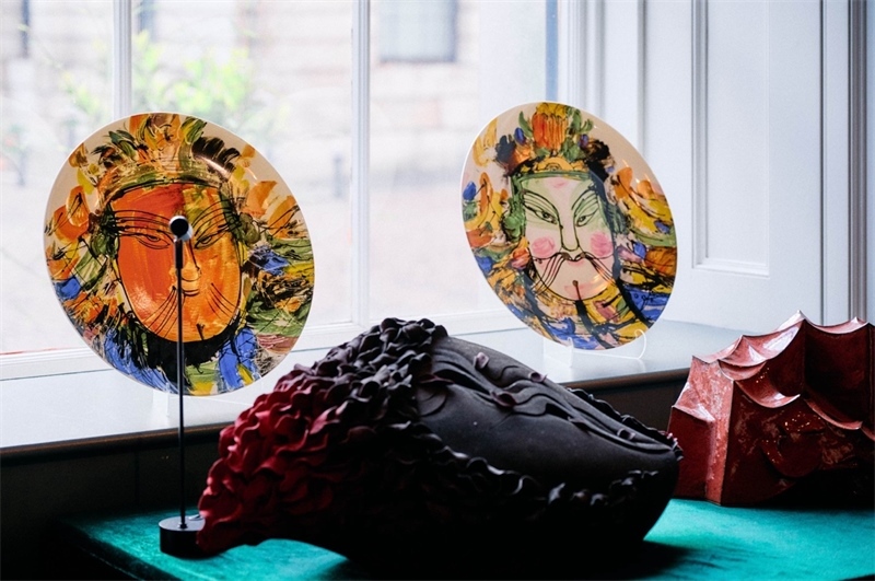 倫敦手工周中國館展品。楊浩鵬攝