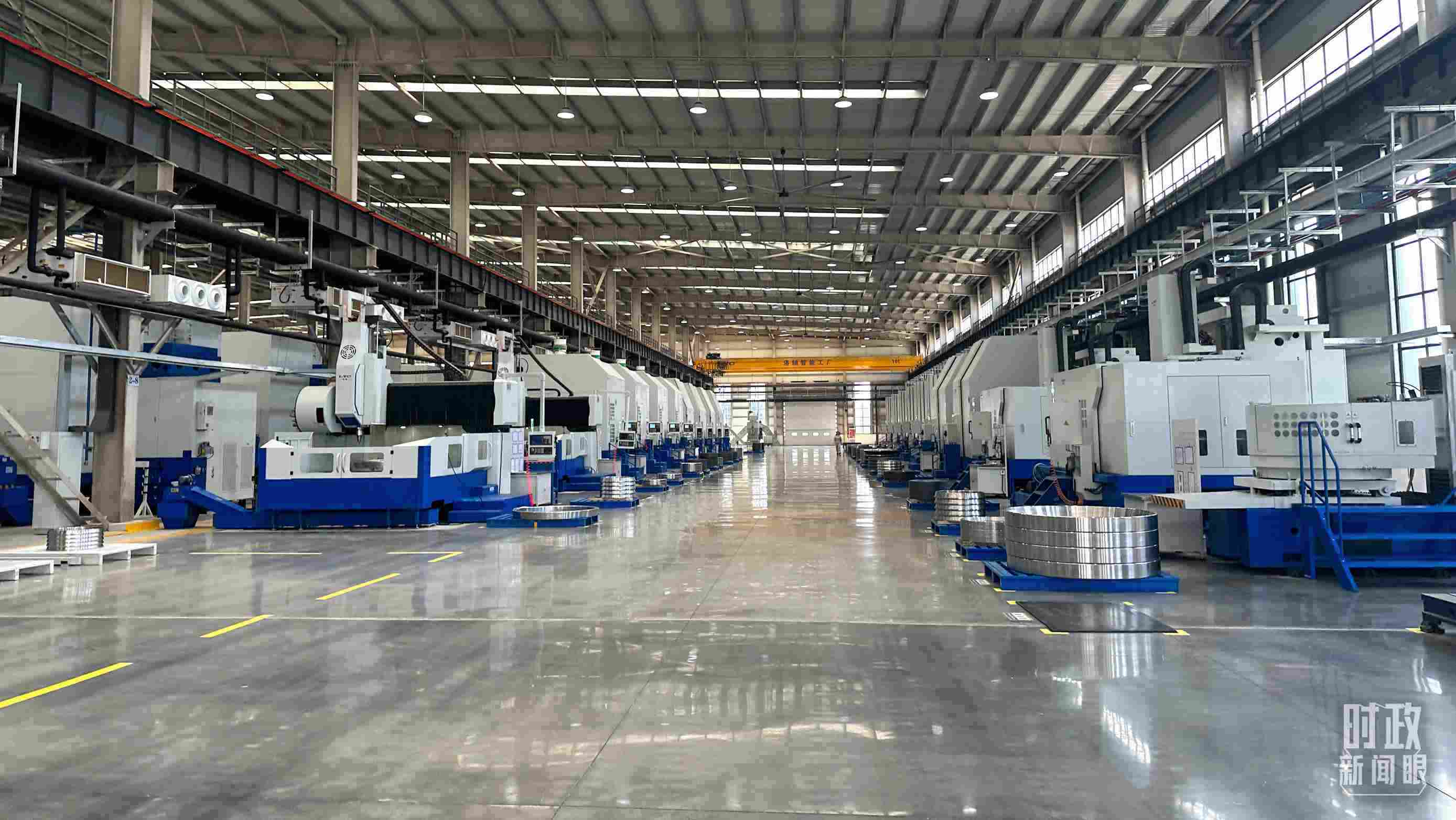 △洛軸智能工廠。（總臺央視記者趙化拍攝）