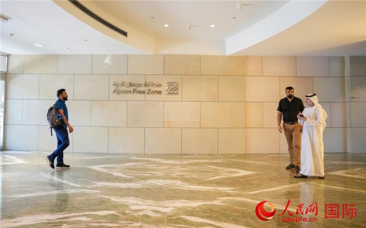 阿治曼自由區(qū)始建于1988年，阿治曼中國城設(shè)立于自由區(qū)內(nèi)。人民網(wǎng) 塔里克·易卜拉欣攝