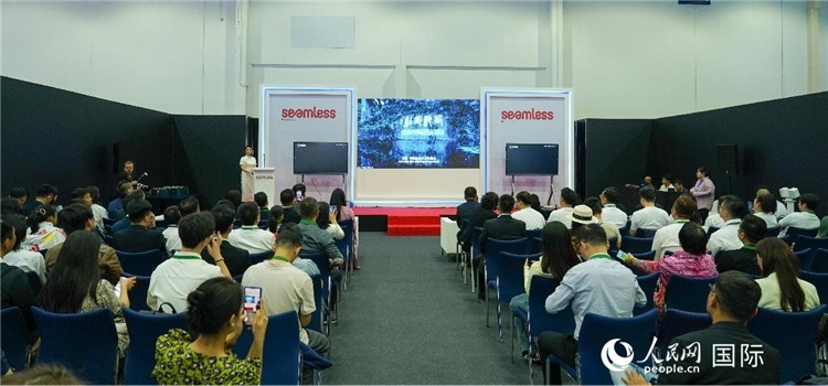 活動(dòng)現(xiàn)場(chǎng)一景。人民網(wǎng) 塔里克·易卜拉欣攝