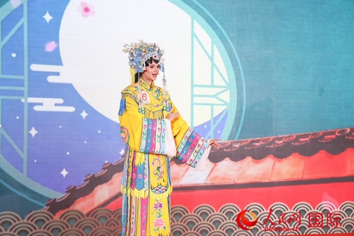 京劇表演。人民網(wǎng)記者任皓宇攝